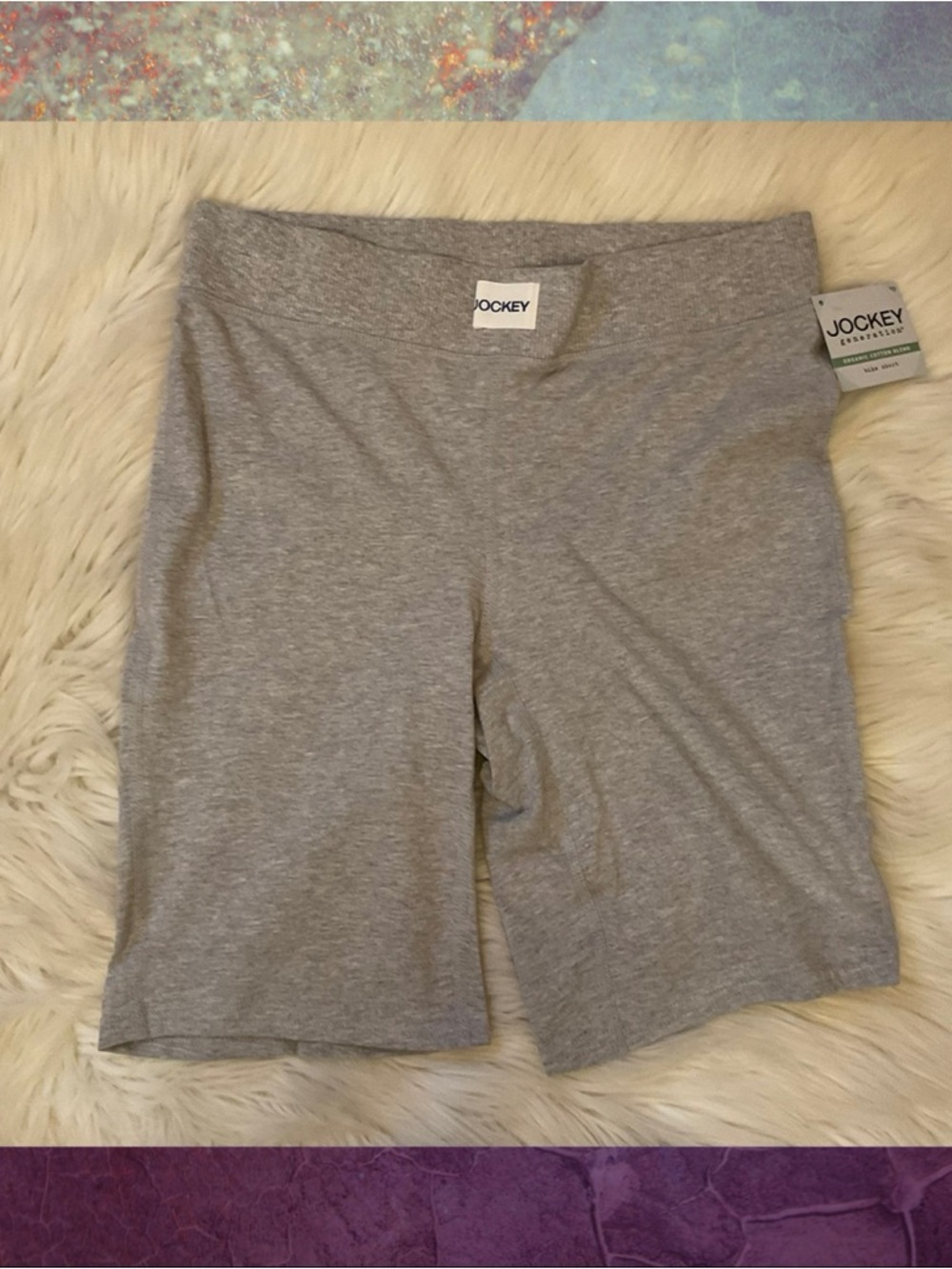 Jockey Generation Bike Shorts - NWT - Size Small - Grey
